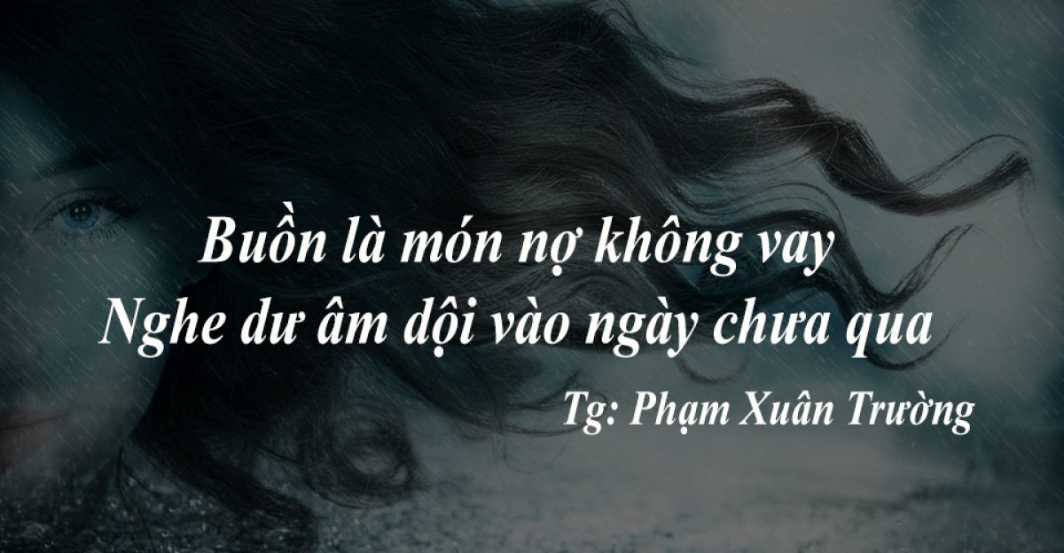 BUÔN GIÓ – thơ Phạm Xuân Trường