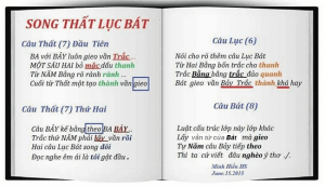 cách làm thơ song thất lục bát