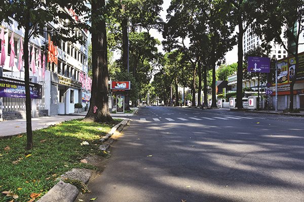 Phố chiều Covid... Ảnh mạng