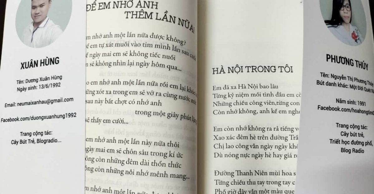 [Review] Đi qua thanh xuân – Tập thơ của Phương Thúy, Xuân Hùng